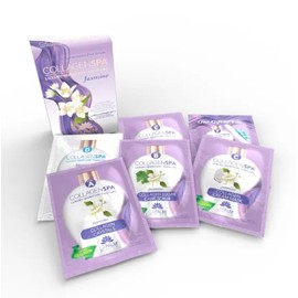 La Palm Collagen Spa Luxury Manicure and Pedicure with Collagen Bubble Crystals - Jasmine (4 Count)