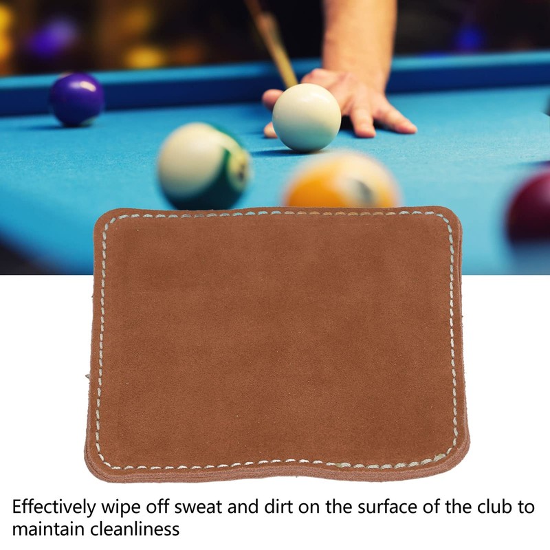 Billiard Cue Shaft Burnisher, Pool Cue er Leather Wipe Off