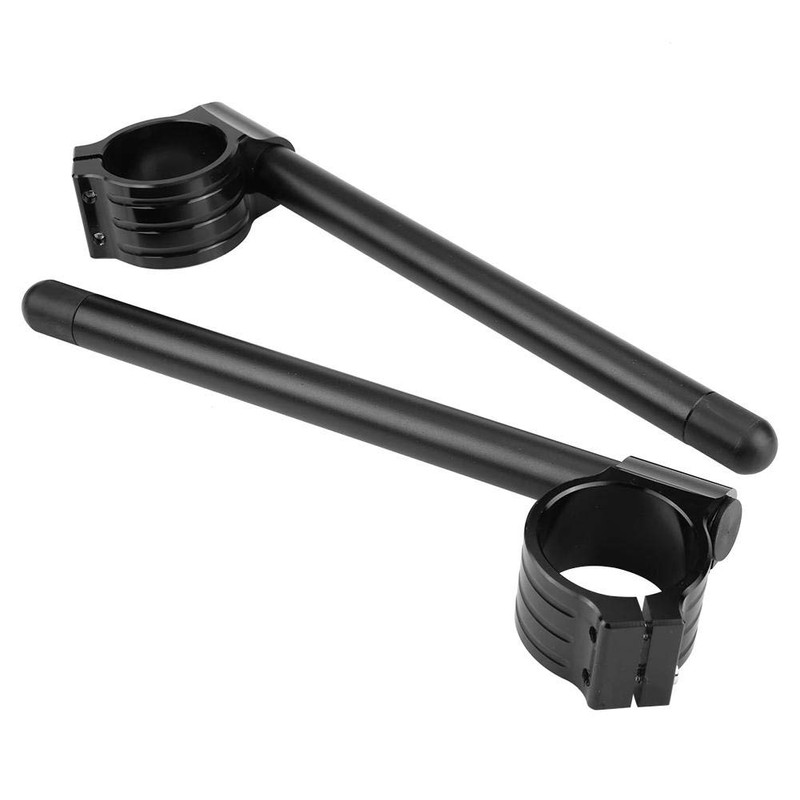 Fork Clip-Ons Handle Bars, Aramox Universal CNC Handlebar Fork Clip