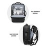 Vacuum Seal Travel Backpack 60L Expandable Air Compression System, Water