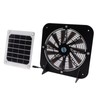 Solar Exhaust Fan 100W Solar Panel with 13.5inch Fan Waterproof