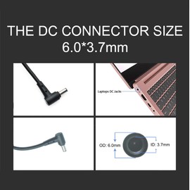 180W 20V 9A ADP-180TB H Power Supply Compatible with ASUS ROG Zephyrus GA502DU GA502D GA502 GA502IU GA401 GA401I GA401II GA401IV Laptop Power Supply 6.0x3.7mm