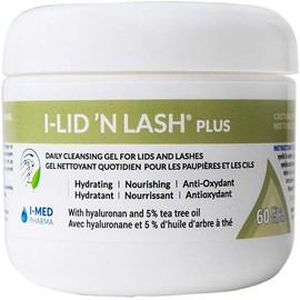 -Lid 'N Lash | Daily Cleansing Gel for Lids and Lashes (60 Wipes) (I-Lid 'N Lash Plus)
