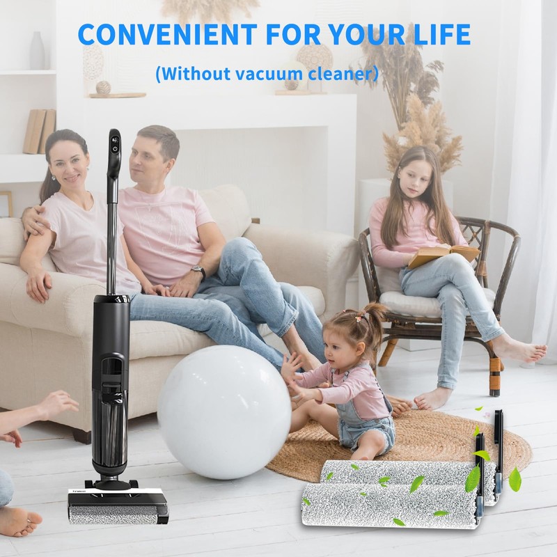 MULTIM Cordless Wet and Dry Vacuum Cleaner Roller Brush Compatible