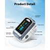 Fingertip Pulse Oximeter Blood Oxygen Saturation Monitor Pulse Ox, Heart