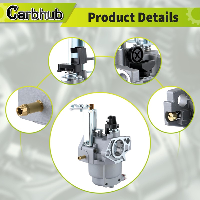 HUAYI 511-7277 Carburetor Kit Fit for CAT RP6500 RP6500E Gas
