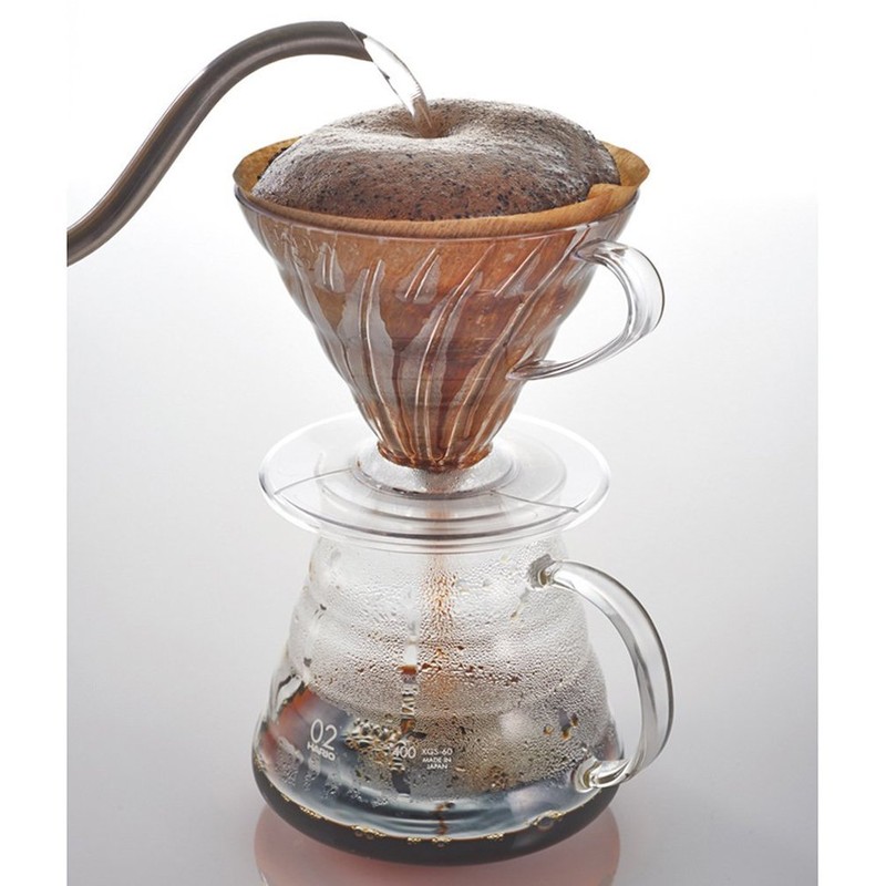 Hario,VD-02T,Kaffeefilter AA8Kunststoff, farblos,Size 2
