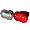 AWEStrobe Super Bright 10 Diode SMD LEDs Bike Light Set,
