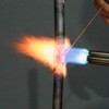 BLUEFIRE Triple Flame Jet Turbo Torch MAPP Kit,Manual Ignition Gas