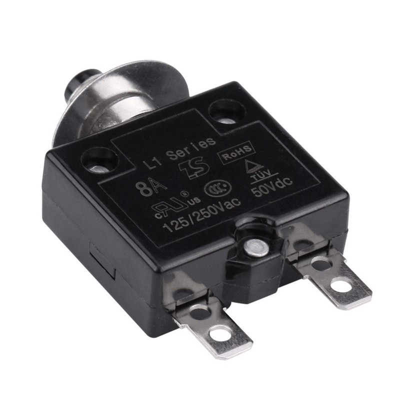 Circuit Breaker, Fydun Manual Reset Thermal Switch, Overcurrent Overload Protection