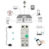 Zigbee Leitungsschutzschalter Schalter Smart Schalter mit Stromverbrauchsmessung und Überlastschutzfunktion, DIY