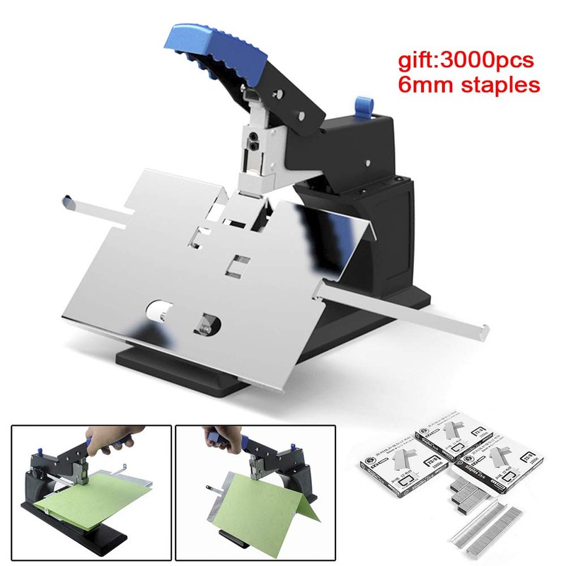 Heavy Duty Saddle Stitch Stapler - Manual Binding Machine With