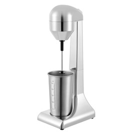 Milk Shake Machines, 2-Speed Commercial Milkshake Maker & Milk Frother with 16.9 oz Stainless Steel Cup, 100W Countertop Electric Milk Electric Drink Mixer for Milk Tea Stores,Homes(Silver)