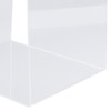 2Pcs Zip Lock Bag Holder Acrylic Food Storage Bag Stand