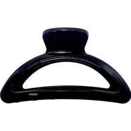 Topkids Accessories Open Hair Claw Clips for Women and Girls, Hair Accessories for Women, Large Hair clips, Hair Styling Tools, Hair Clips Women, Large Claw clips (Arch Black)