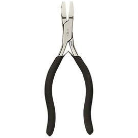 JEWEL TOOL 7" (17.8 cm) Drop Forged Nylon Flat Jaw Pliers | Duck-Bill Design | Secure Nylon Ends | Ideal for Gripping & Bending | PVC Wrapped Handles