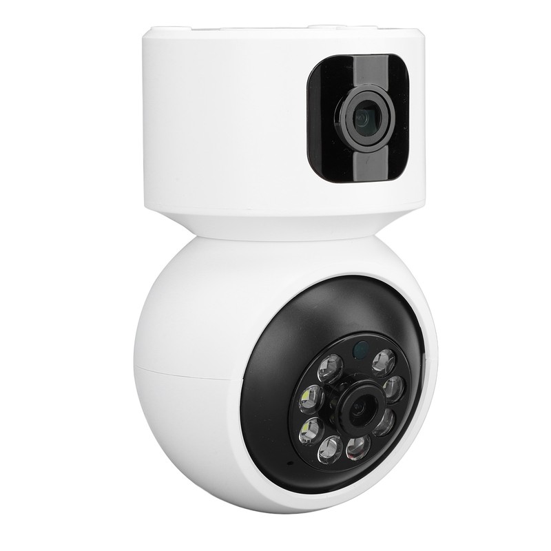 Indoor Security Camera 2160x1920 Dual Lens 2 Way Talk Night