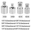 4 Piece Socket Adapter 1/4" to 3/8", 3/8" to 1/4",
