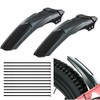 Dhqkqg Bicycle Mudguard Set, 2 Pieces Mudguard Mountain Bike, MTB