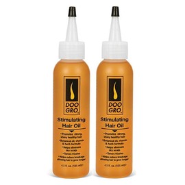 Doo Gro Stimulating Growth Oil, 4.5 fl oz (Pack of 2) - Moisturizes dry scalp, Lightweight, non-greasy formula for daily use