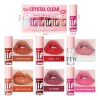 Kit 6pzs Aceites Labios Cristal Gloss Hidratantes Durables