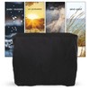 Ping Pong Table Cover Black Zippered 210 Silver Coated Waterproof