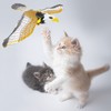 LOMIMOS Flying Bird Cat Toy, Interactive Hanging Spinning Simulation Bird