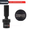 TOMMARS 3/8" Drive Universal Swivel Impact Socket Set Deep, 6