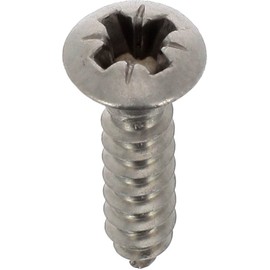 A4 Stainless Steel Countersunk Pozidrive Pan Head Screw 3.5 mm x 16 mm, DIN 7983, Pack of 25
