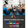 Adjustable Ankle Weights 1-10 LBS Pair with Removable Weight for