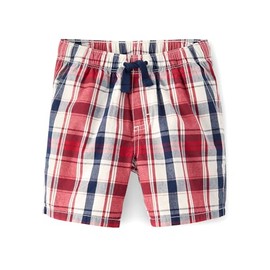 Gymboree,Boys,and Toddler Pull On Shorts,7,Amber Plaid