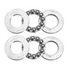 sourcing map 51102 15mm x 28mm x 9mm Chrome Steel