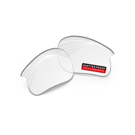 iLikeo PRO+ Polycarbonate Non-Polarized Replacement Lenses for Bolle Vigilante 10263 Sunglasses - HD Transparent