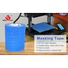 BOMEI PACK Wide Blue Painters Tape 6 Inches x 60