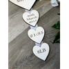 MadeAt94 New Baby Name Wall Sign Nursery Room Decoration for