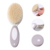 VICASKY 2sets Cradle Cap Brush Set for Newborns Gentle Scalp