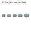 PATIKIL 9/10/11/12/13mm Pool Cue Tips, 25 Pack Pool Billiard Cue