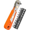 Amrocky Phillips Magnetic Screwdriver, 1/4" Mini Ratchet Wrench for Tight