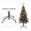HY-MS Christmas Tree Stand, Replacement Christmas Tree Base for Artificial
