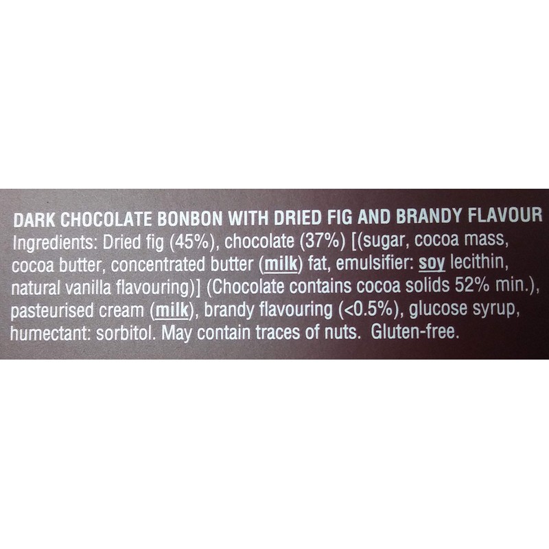 Rabitos Royale - 8 Piece Dark Chocolate Covered Fig Bonbons