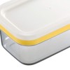 Butter Dish Butter Keeper with Cutter Slicer,Butter Box,Airtight Rectangular Food