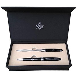 Ball Pen with Letter Opener Set in a Gift Box BP-201