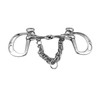 Equine Smile ES0072 Kimblewick Spring Bit Simple Broken Stainless Steel