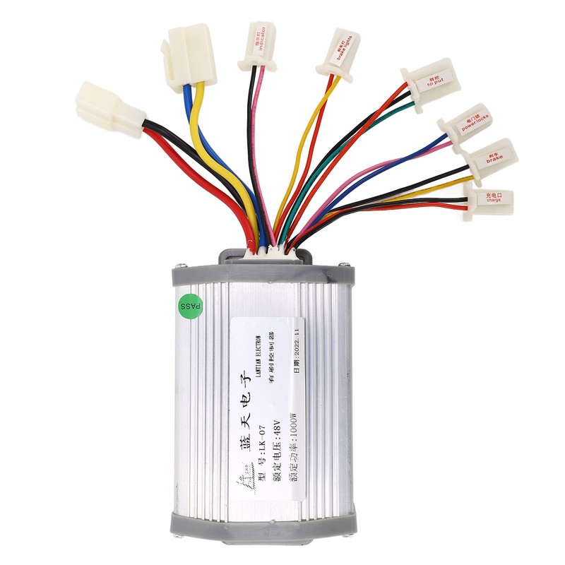 48V 1000w Brushed Motor Controller with Foot Throttle Pedal Electric