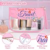 Travelers Gifts for Women Clear Makeup Bag Travel Lovers Gift