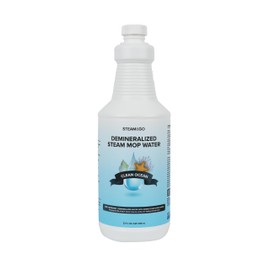 Steam & Go Demineralized Water - Multisurface Cleaner, PVC-Free Ready-to-Use for Mops & Floor Steamers - Ideal for Kitchen, Bathroom, & Home Surfaces - Clean Ocean Scent - 32oz (Pack of 1)