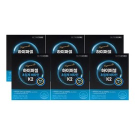 Nutricore Hypercell Supercritical Vitamin K2 300mg x 30 tablets x 6 boxes / 뉴트리코어 하이퍼셀 초임계 비타민 K2 300mg x 30정 x 6박스