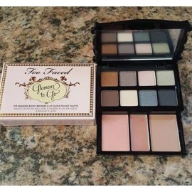 TOO FACED GLAMOUR TO GO EYE SHADOW, BLUSH,BRONZER & LIP GLOSS POCKET PALETTE BOX