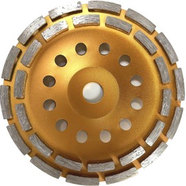 Diamond Grinding Discs Diameter 180 mm 22.23 mm Hole with Double Tooth