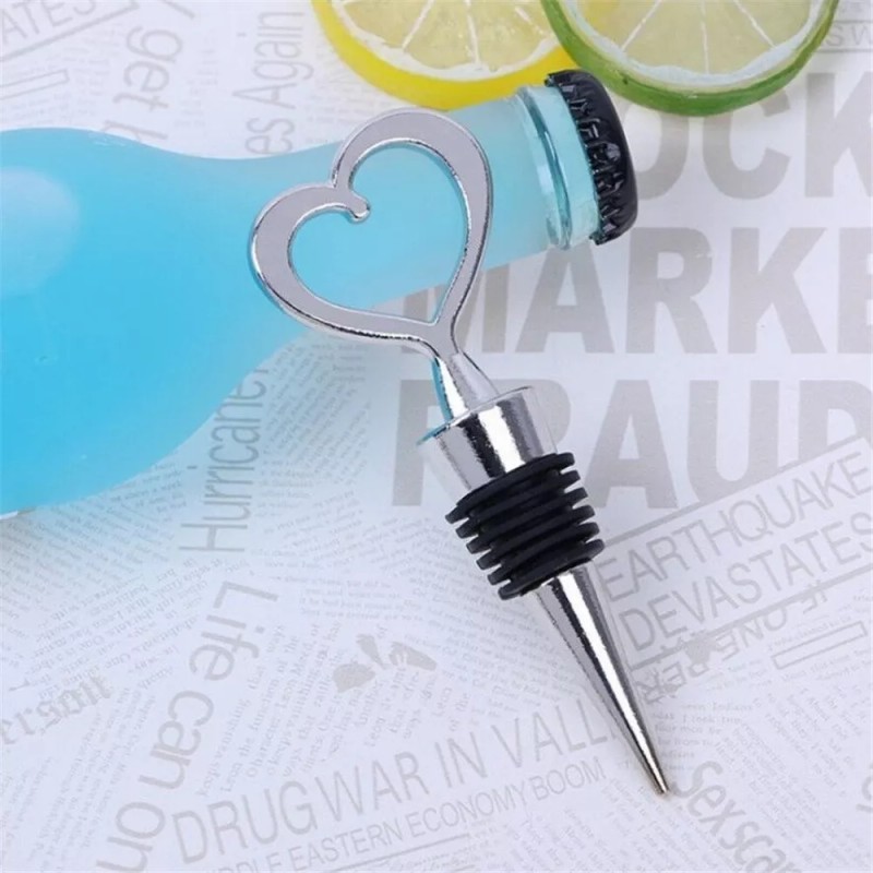 Freds Recuerdo Tapon Para Vino De Acero Inox En Forma